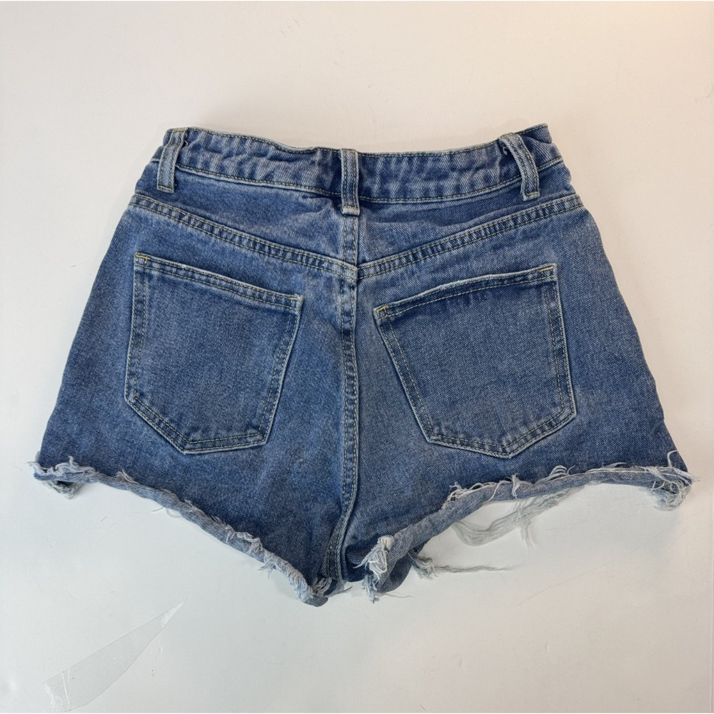 Pretty Young Thing Cut-Off Jean Shorts Distressed Grunge Festival Women's Size 4